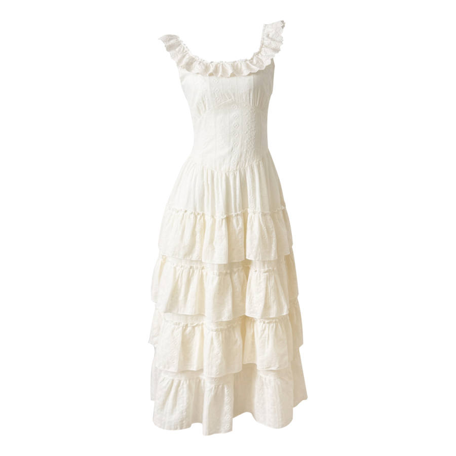 PAVLISOVA Sleeveless Dress Women's Apricot