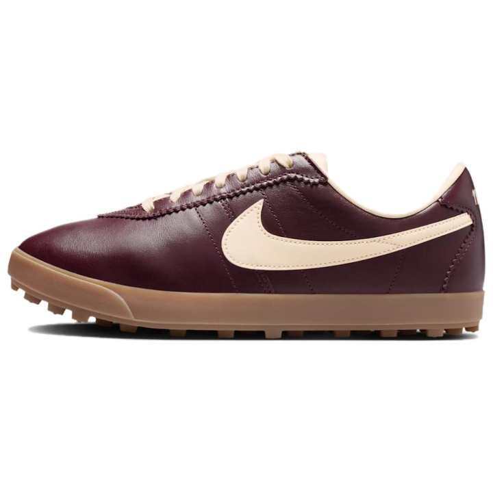 Nike Nike ASTRO GRABBER Leather Casual Shoes Women's Red Brown
