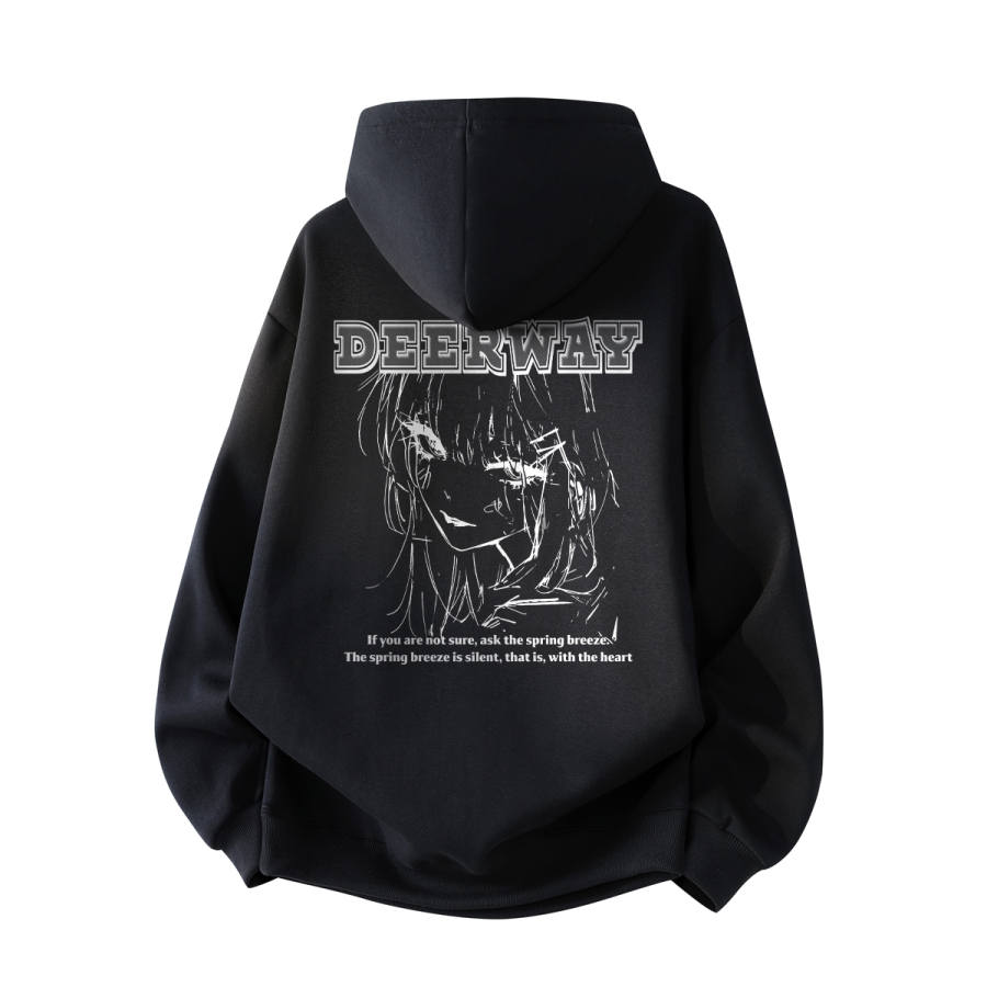 DEERWAY DEERWAY Sweatshirts Unisex Hooded Moderate Regular