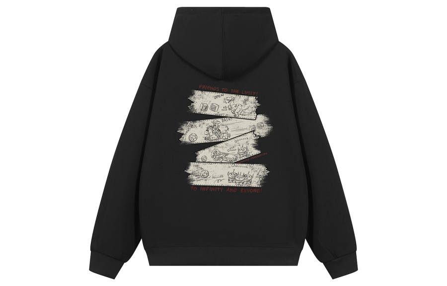 Disney Sweatshirts Unisex Hooded Thickened Heavyweight