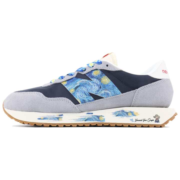 New Balance New Balance NB 237 Textile, Split Cow Leather Cushioning Slip Resistant Abrasion Resistant Breathable
