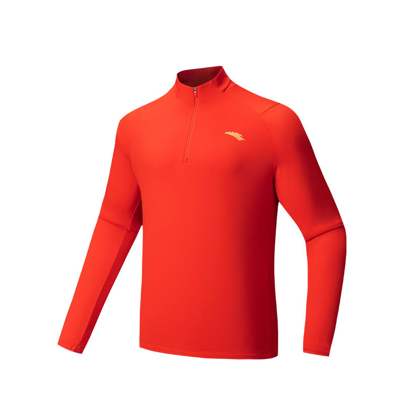 Anta Long Sleeved Knitwear Men's Blazing Red