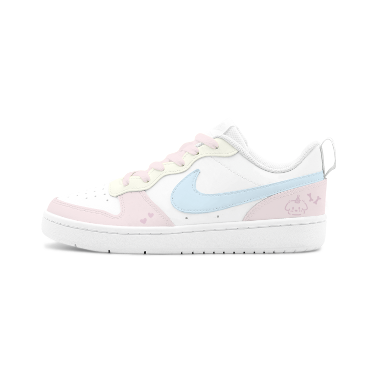 Nike Nike Court Borough HEY Cloud Milk Candies Cushioning Height Increasing Slip Resistant