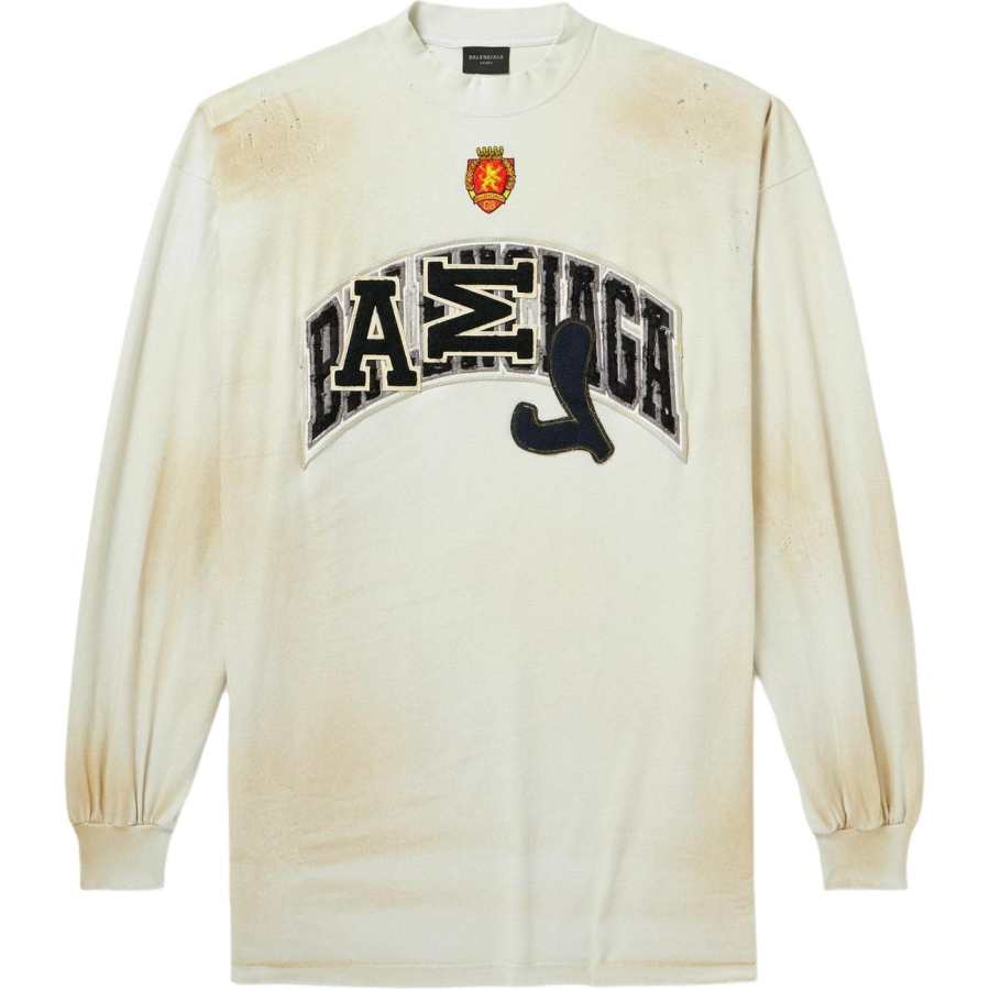 Balenciaga T Shirt Regular Fit Men's