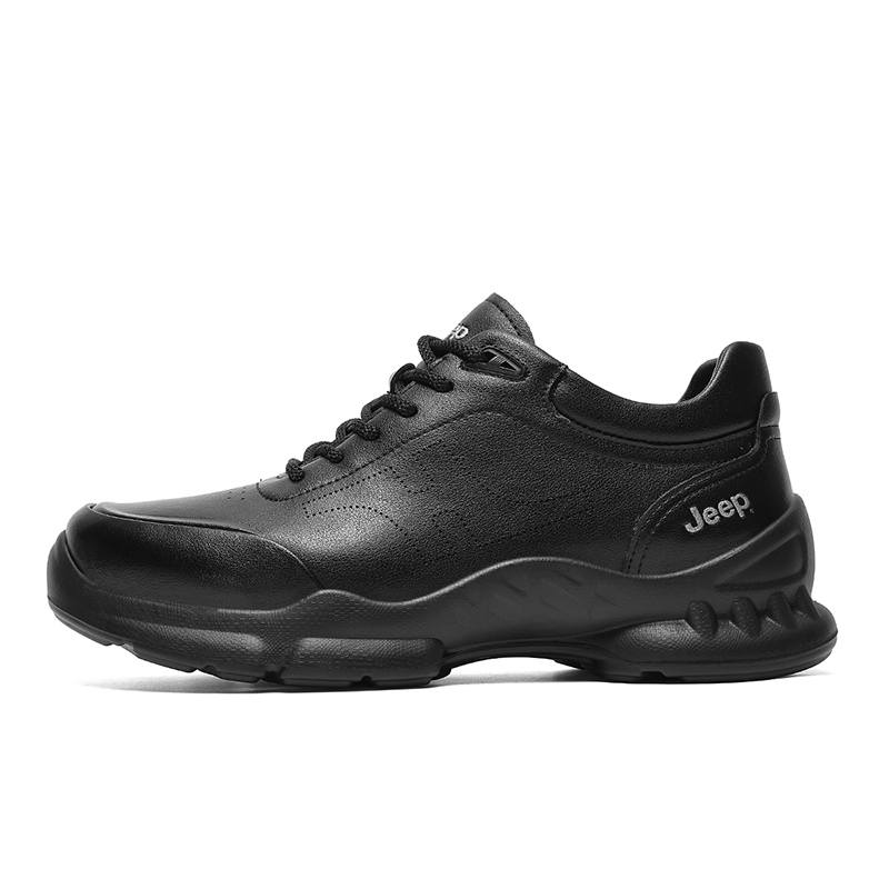 Jeep Cow Split Leather Low top Casual Shoes Men's