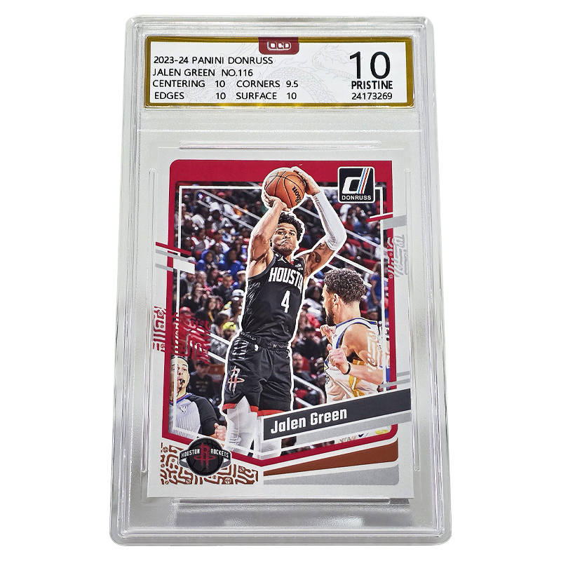PANINI Jalen Green Player Card 23 24 Season Durex Collection, Large Scale Special Card Selection Graded Cards 1 Pc