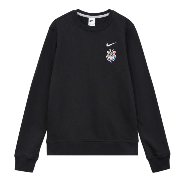 Nike Nike Sweatshirts Unisex Black Crew Neck Moderate