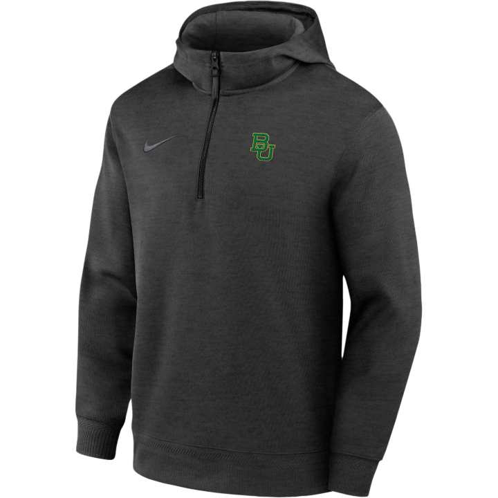 Nike Nike Baylor Bears Nike Ncaa Men's Basketball Coaches' Pullover Hoodie