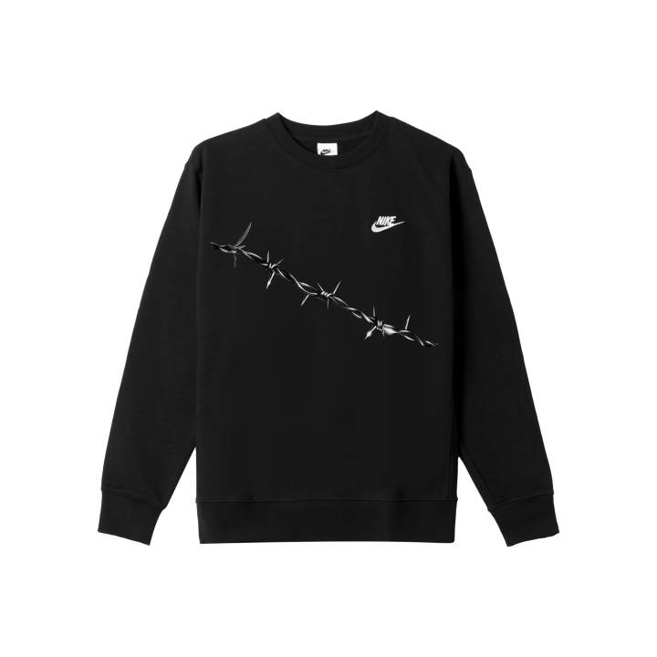 Nike Nike Sweatshirts Men's Black Crew Neck Moderate