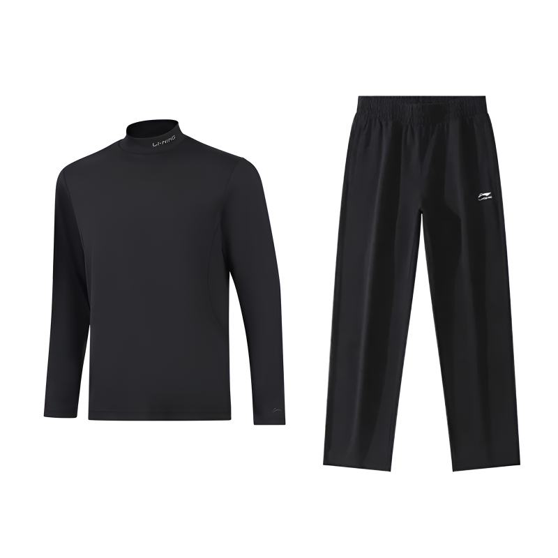 Li-Ning Li Ning Casual Sportswear Unisex Black+Black