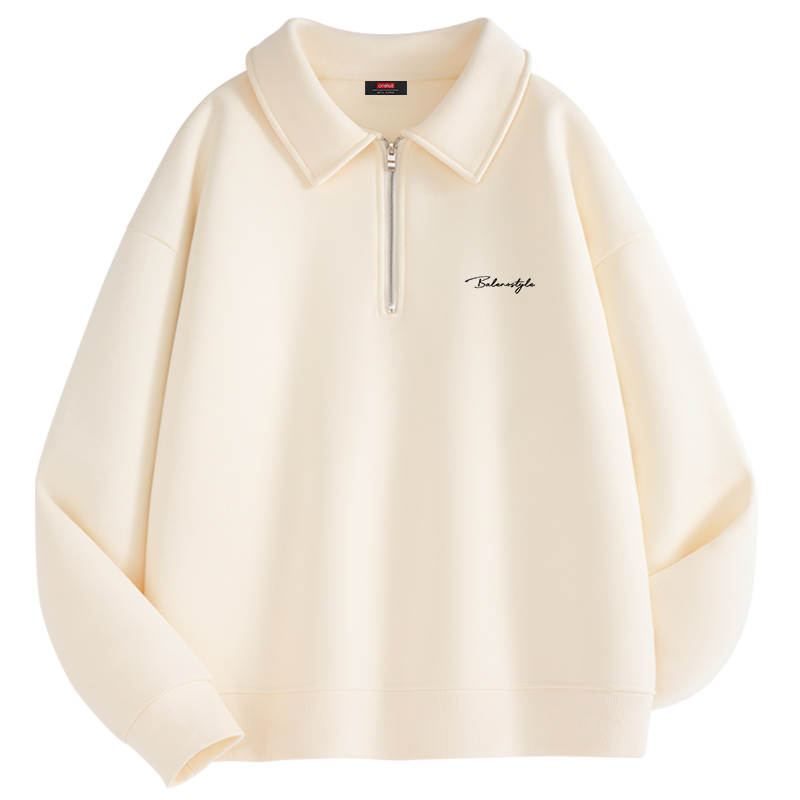 BALENO Sweatshirts Women's Lapel Moderate Regular