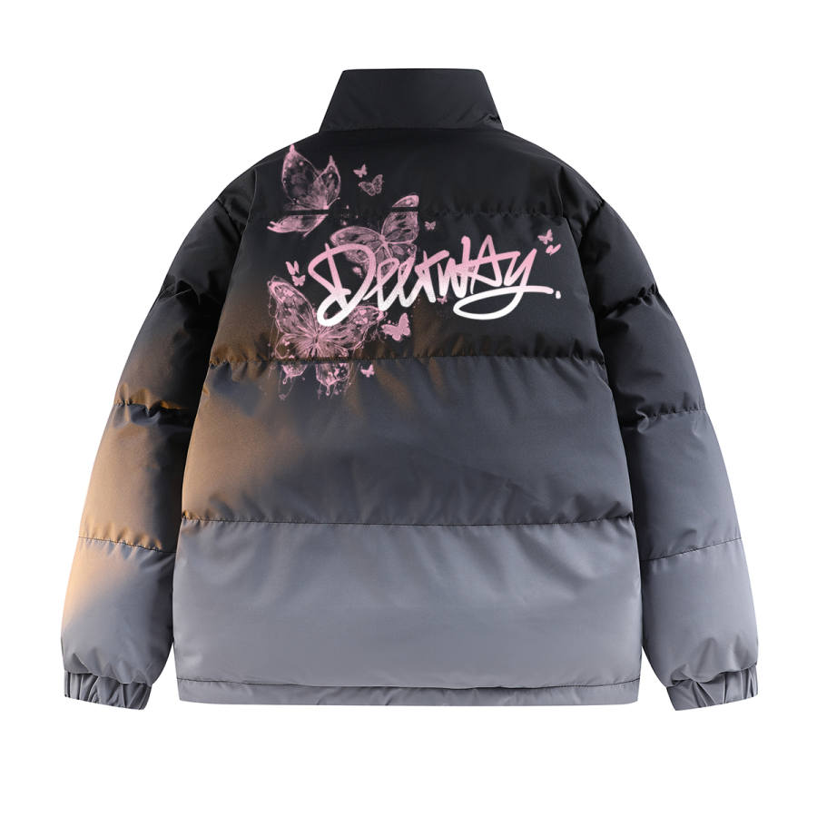 DEERWAY DEERWAY Puffer Jackets Unisex Stand Collar Thickened Padded Puffer Jacket