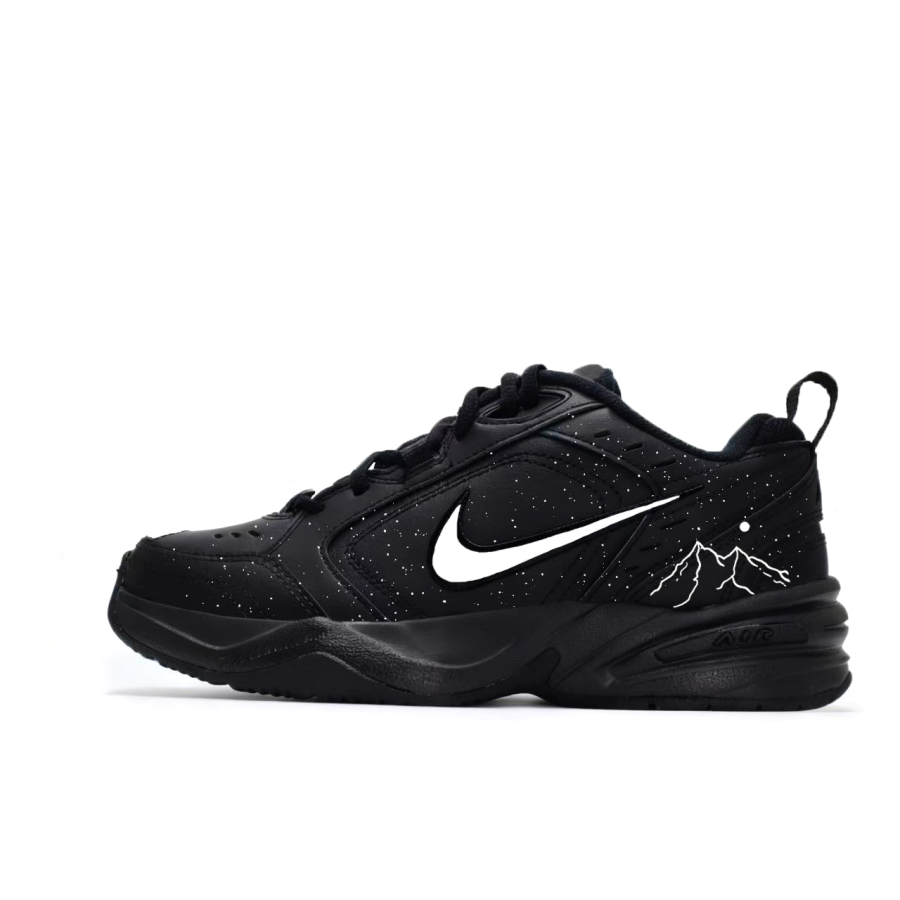 Nike Nike Air Monarch 4 Dark Dome Mountains And Rivers Abrasion Resistant Slip Resistant Abrasion Resistant Slip Resistant