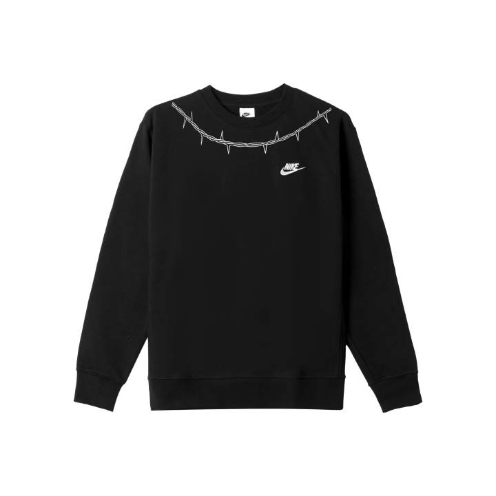 Nike Nike Sweatshirts Men's Black Crew Neck Moderate Regular