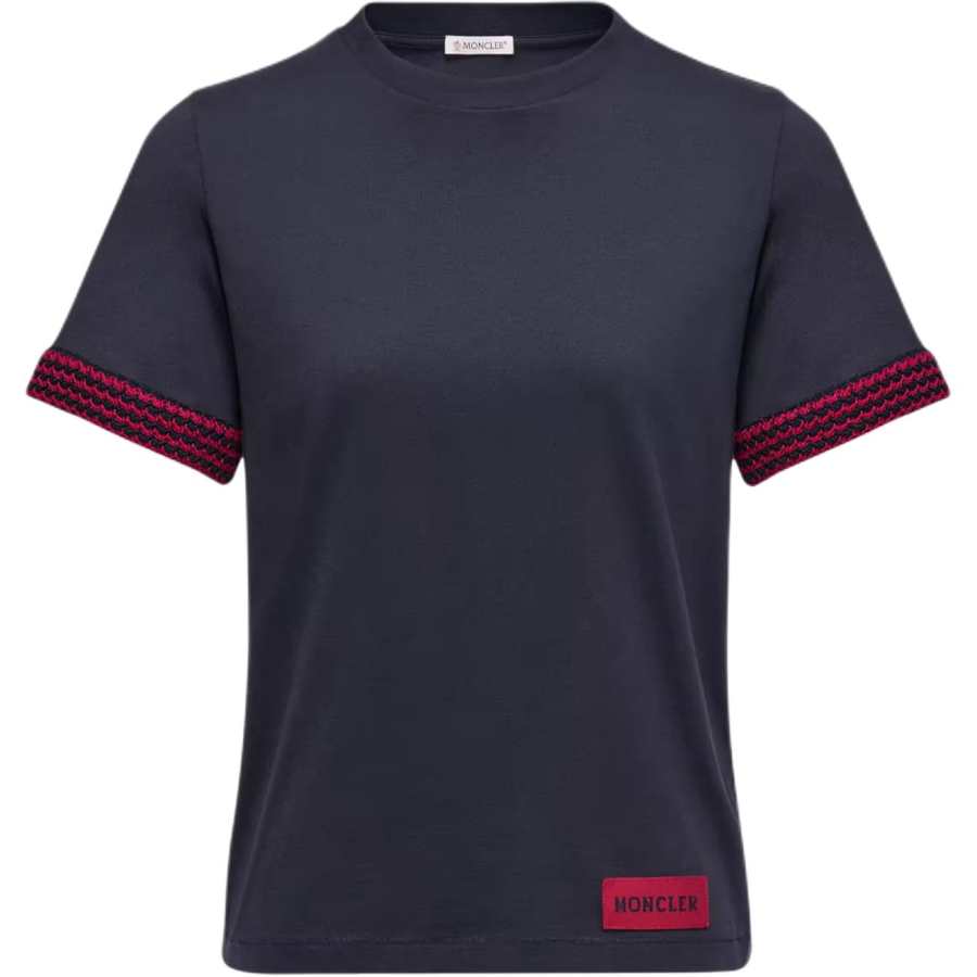 Moncler Logo Patch Crewneck T-Shirt