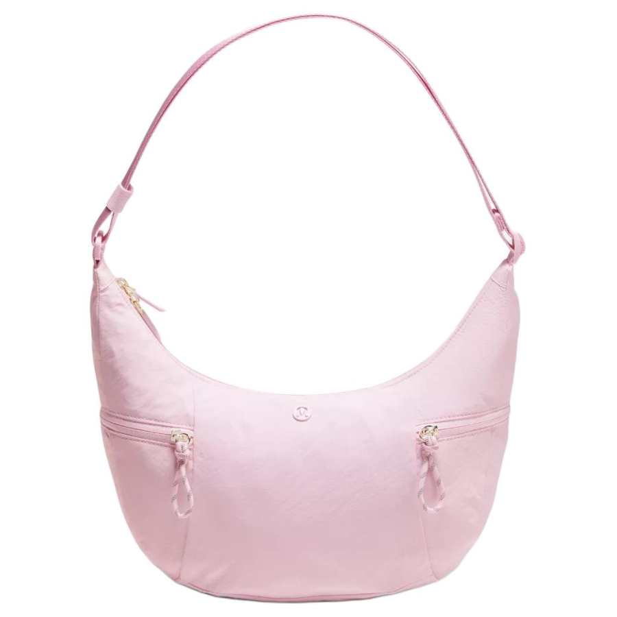 Lululemon Slouchy Nylon Crossbody Bag, Shoulder Bag Women's Joyful Pink