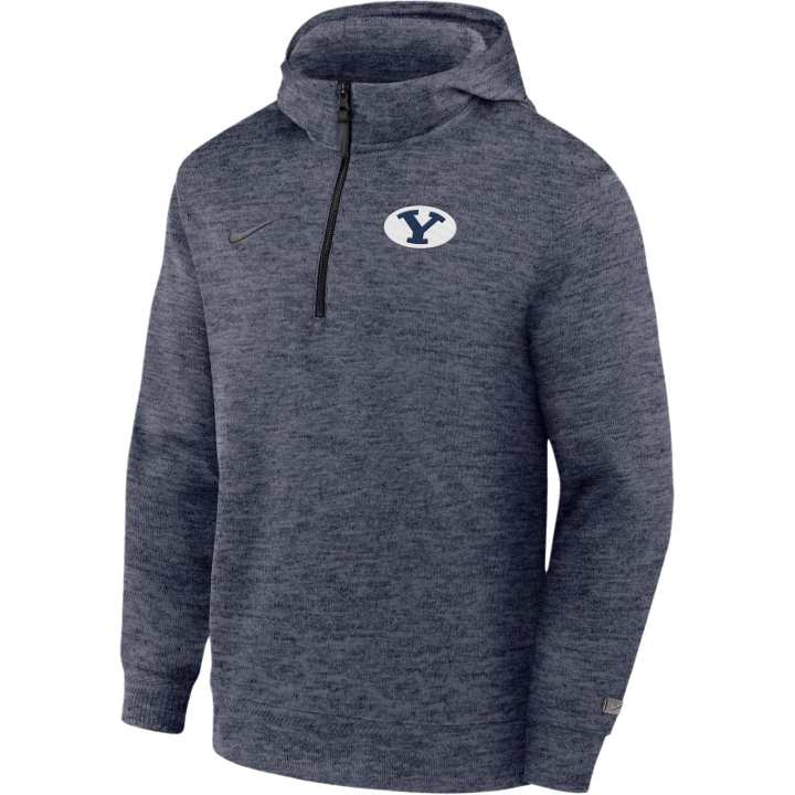 Nike Nike Byu Cougars Nike Ncaa Men's Basketball Coaches' Pullover Hoodie