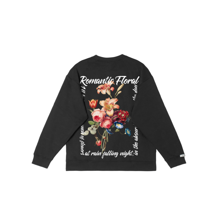 Adidas Adidas LABEL Sweatshirts Unisex Black Crew Neck Moderate