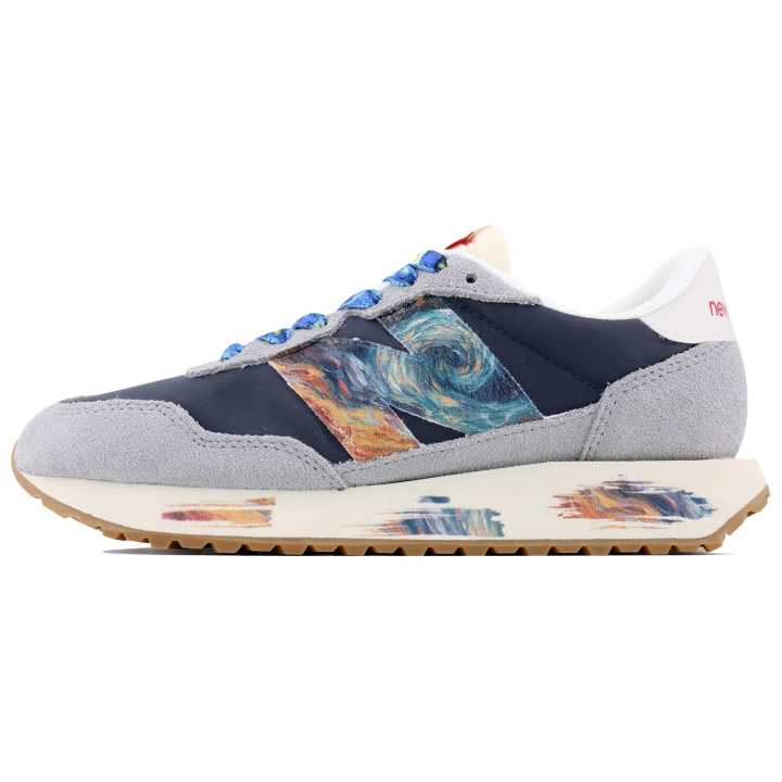 New Balance New Balance NB 237 Textile, Split Cow Leather Cushioning Slip Resistant Abrasion Resistant Breathable