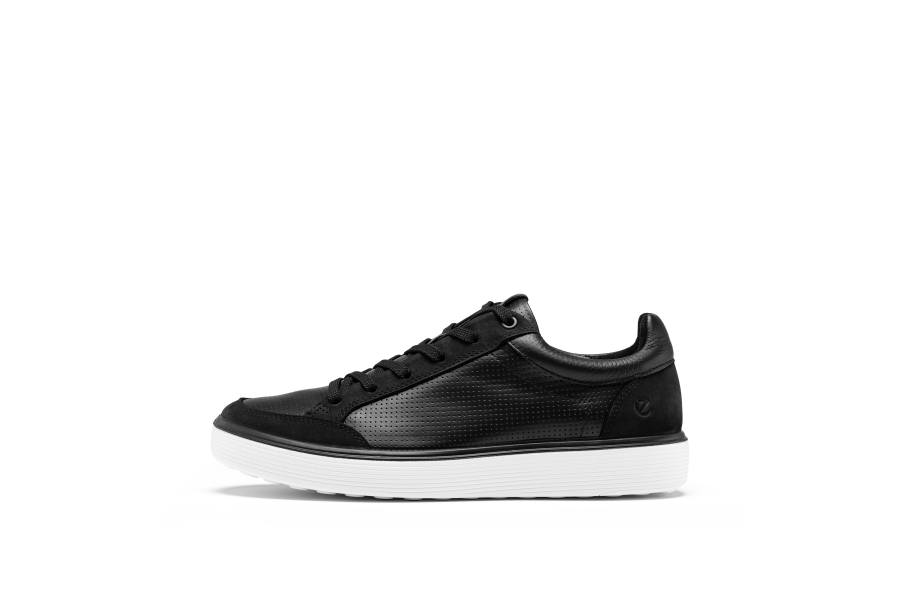 Ecco SS26 Cool 60th Anniversary Collection Casual Shoes Men's Black 525474
