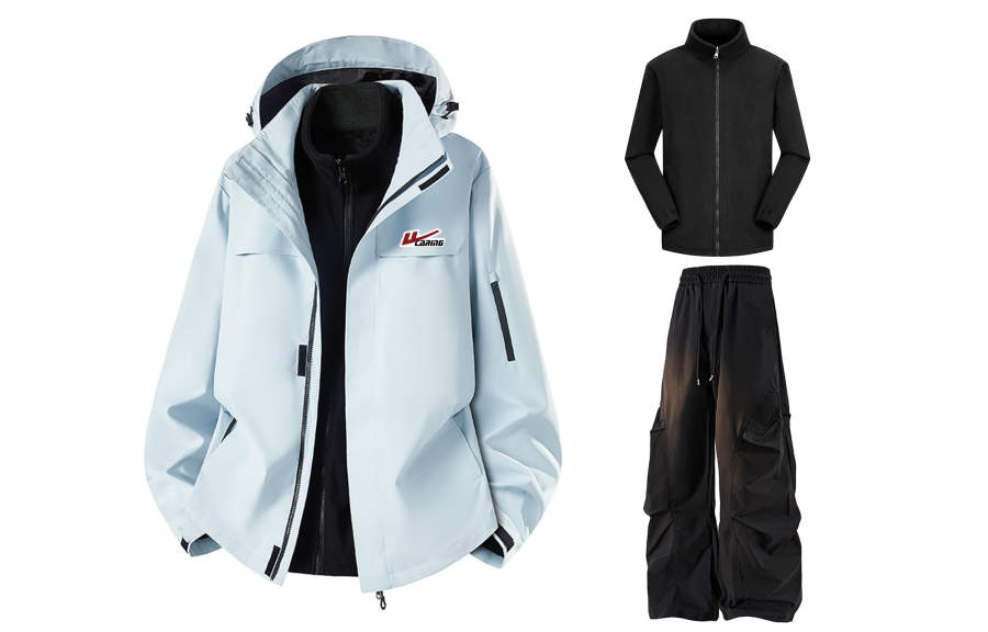 Warrior Huichao Riding The Wind Collection Windbreaker Jacket Clothing Sets Unisex