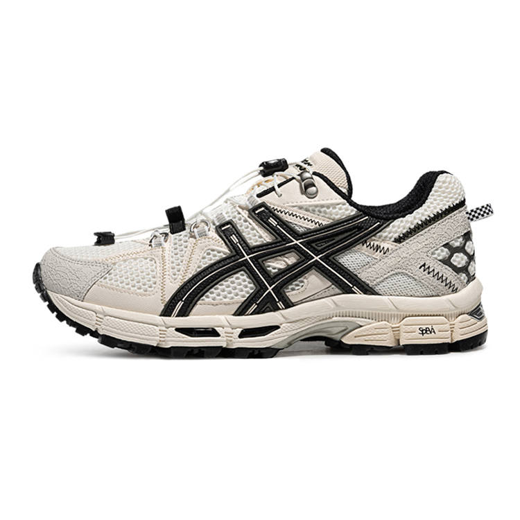 ASICS Gel Kahana 8 FL Textile, Synthetic Leather Breathable Low top Casual Running Shoes Unisex