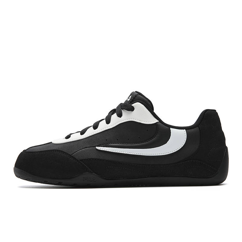 FILA HYPER Cushioning Coverage Lightweight Low top Casual Shoes Women's Black White