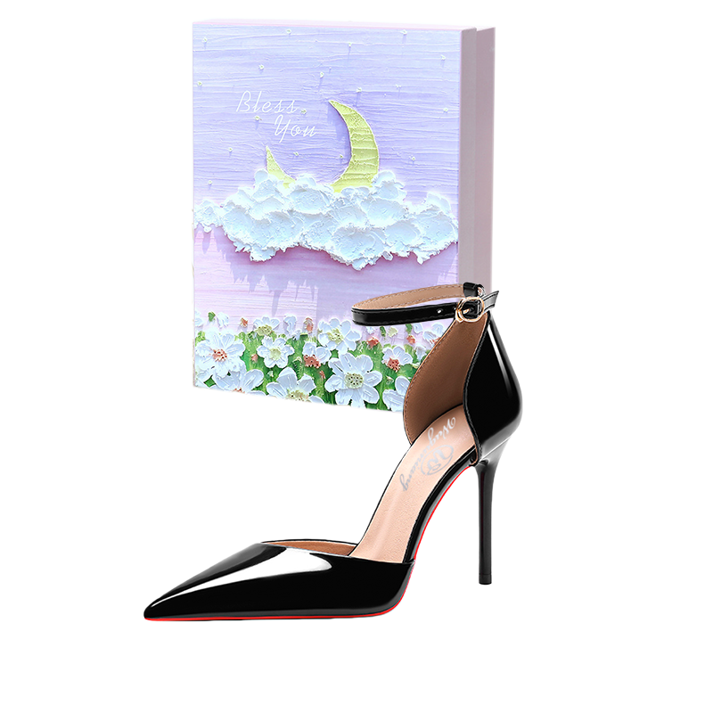 WUGUNIANG Slim Heel High Heels Women's