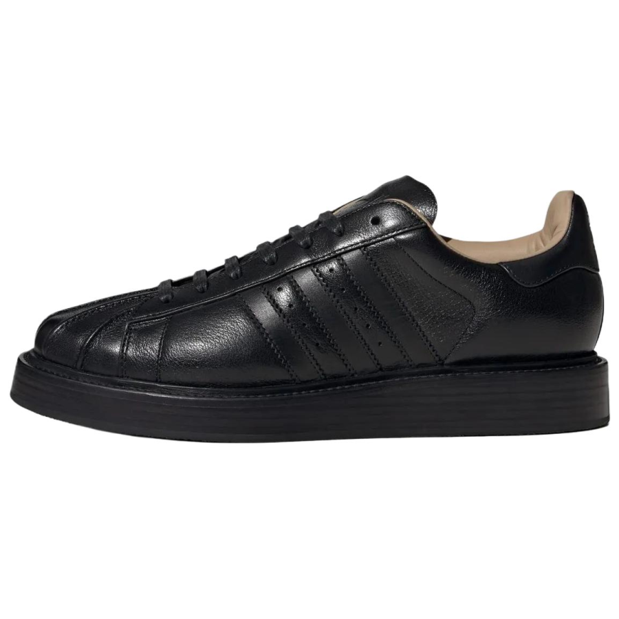 Adidas Originals Superstar Lu Slip Resistant Slip Resistant Skateboard Shoes Unisex Black