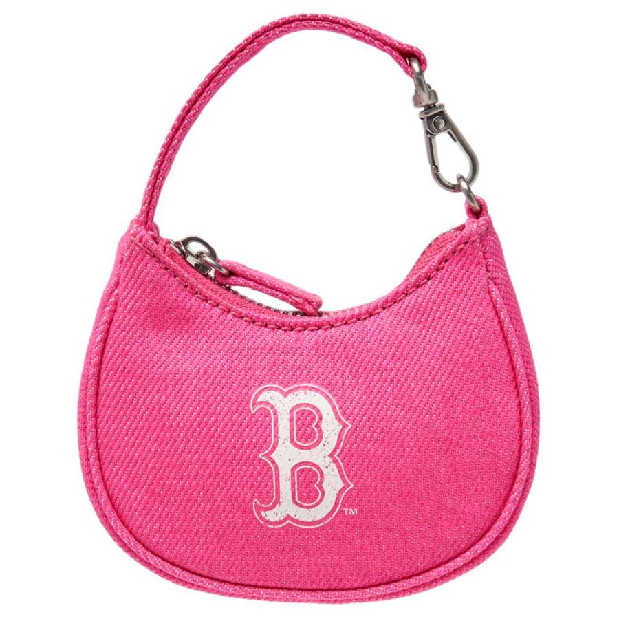 MLB Boston Red Sox Cotton Coin Purse Mini Women's Pink