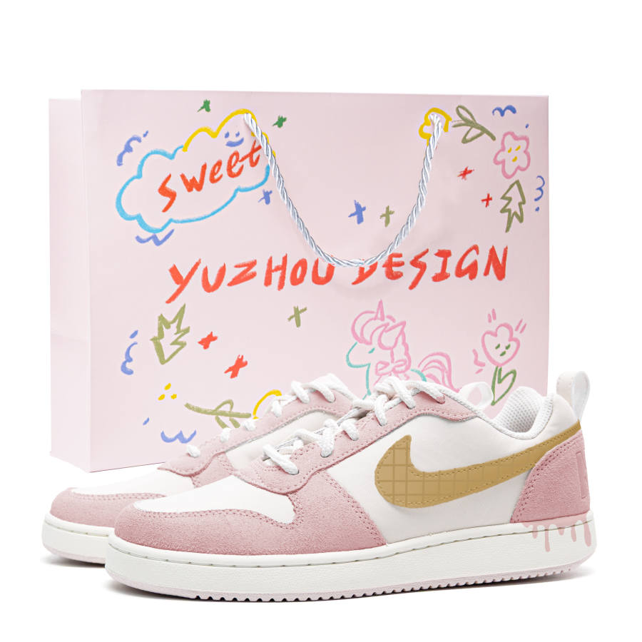 Nike Nike Court Borough Ice Cream Low top Skateboard Shoes Women's Pink