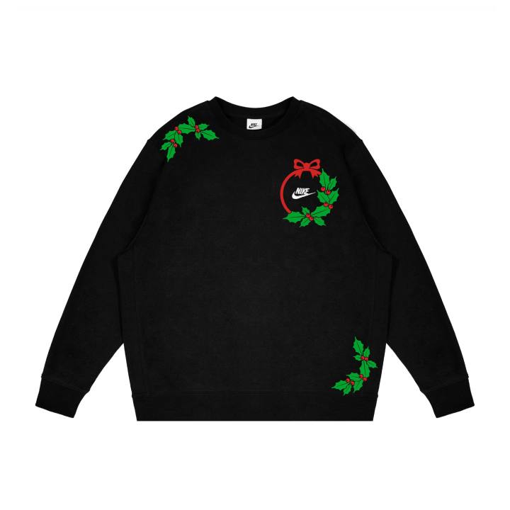 Nike Nike Sweatshirts Unisex Black Crew Neck Moderate Regular