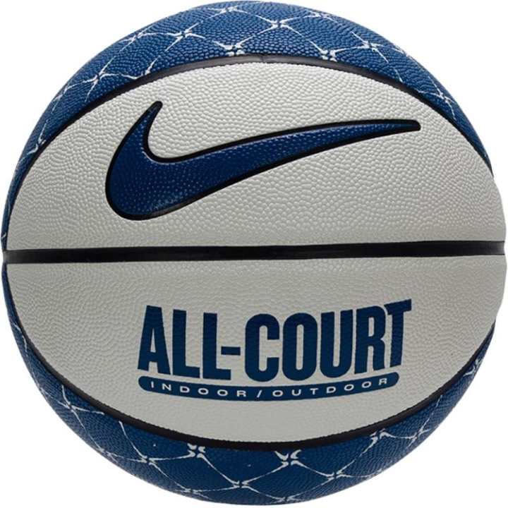 Nike Nike All Court Artificial Leather Basketball Blue White Size 7 Training Competition Unisex China Mainland Version