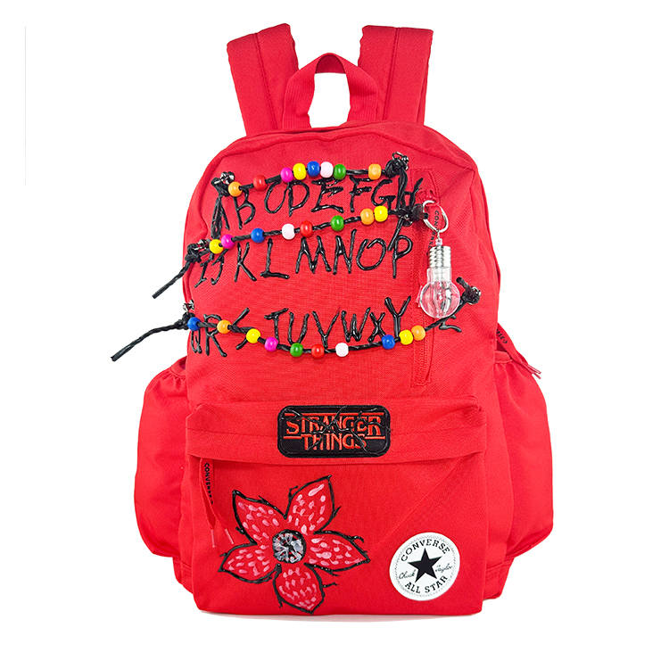 Converse Converse Polyester Backpack Regular Unisex Preppy Red