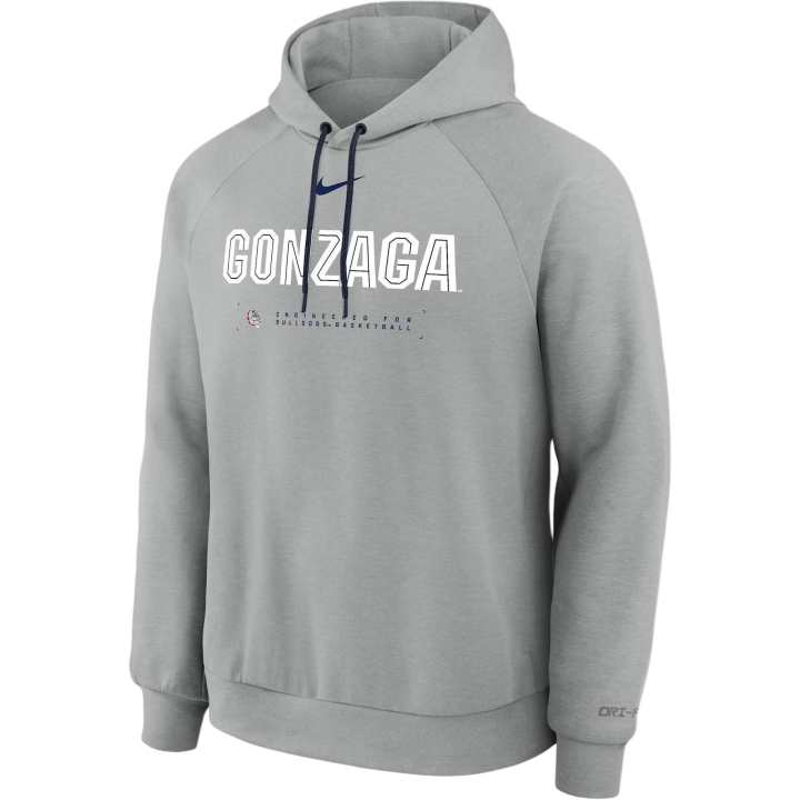 Nike Nike Gonzaga Bulldogs Nike Ncaa Men's Basketball Coaches' Pullover Hoodie