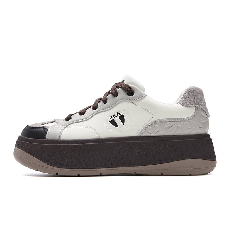 FILA BELLIS Cushioning Abrasion Resistant Lightweight Height Increasing Low top Skateboard Shoes Women's