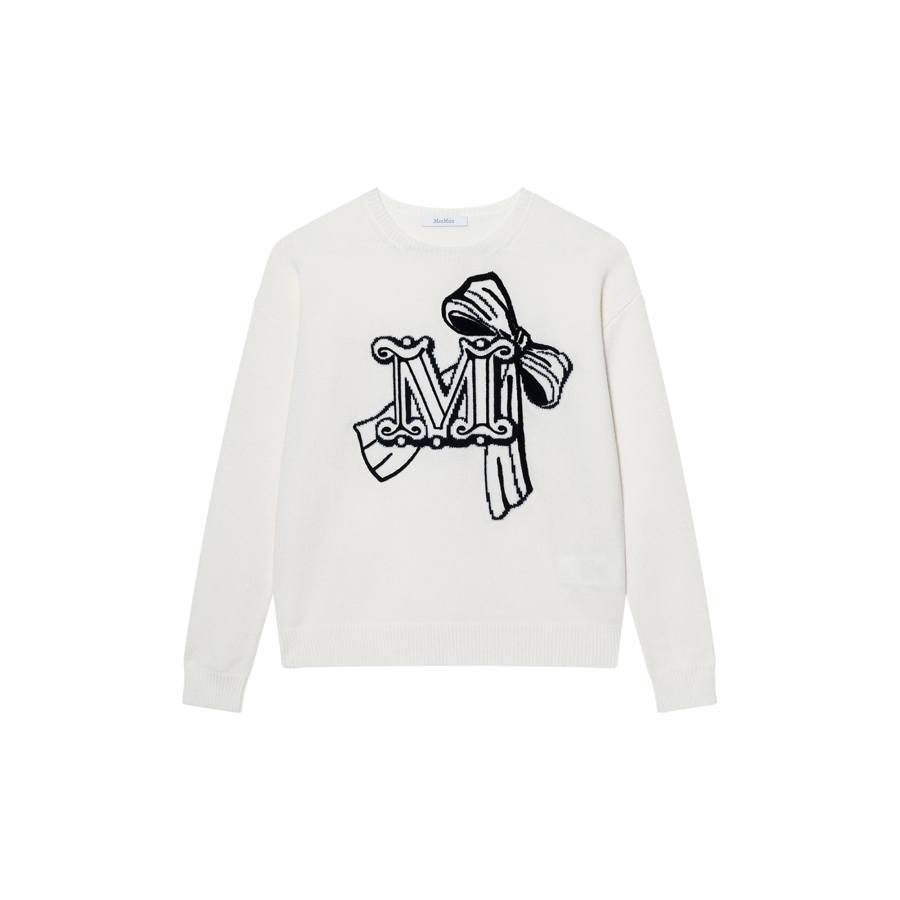 MaxMara MaxMara monogram-pattern sweater