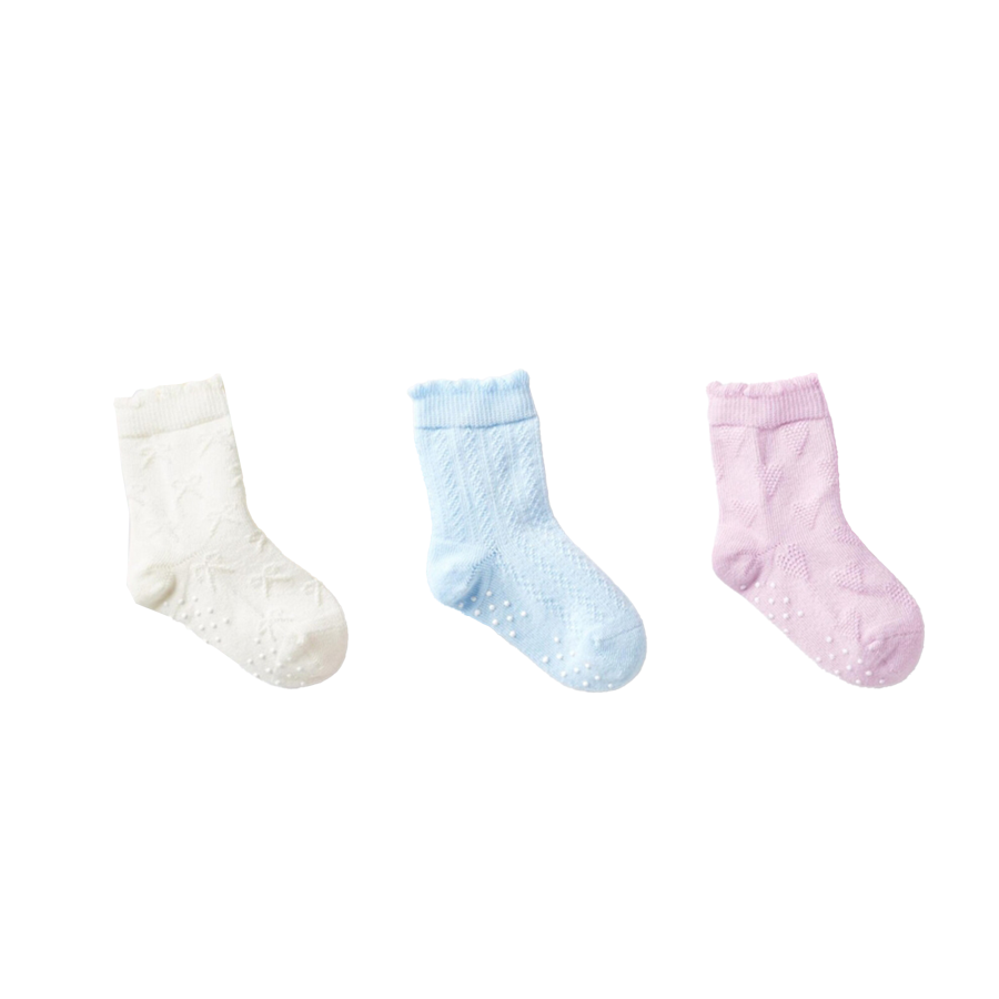 UNIQLO Socks 3 Pack Infant And Toddler