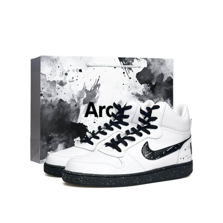 Nike Nike Court Borough Vassell Height Increasing Abrasion Resistant Slip Resistant