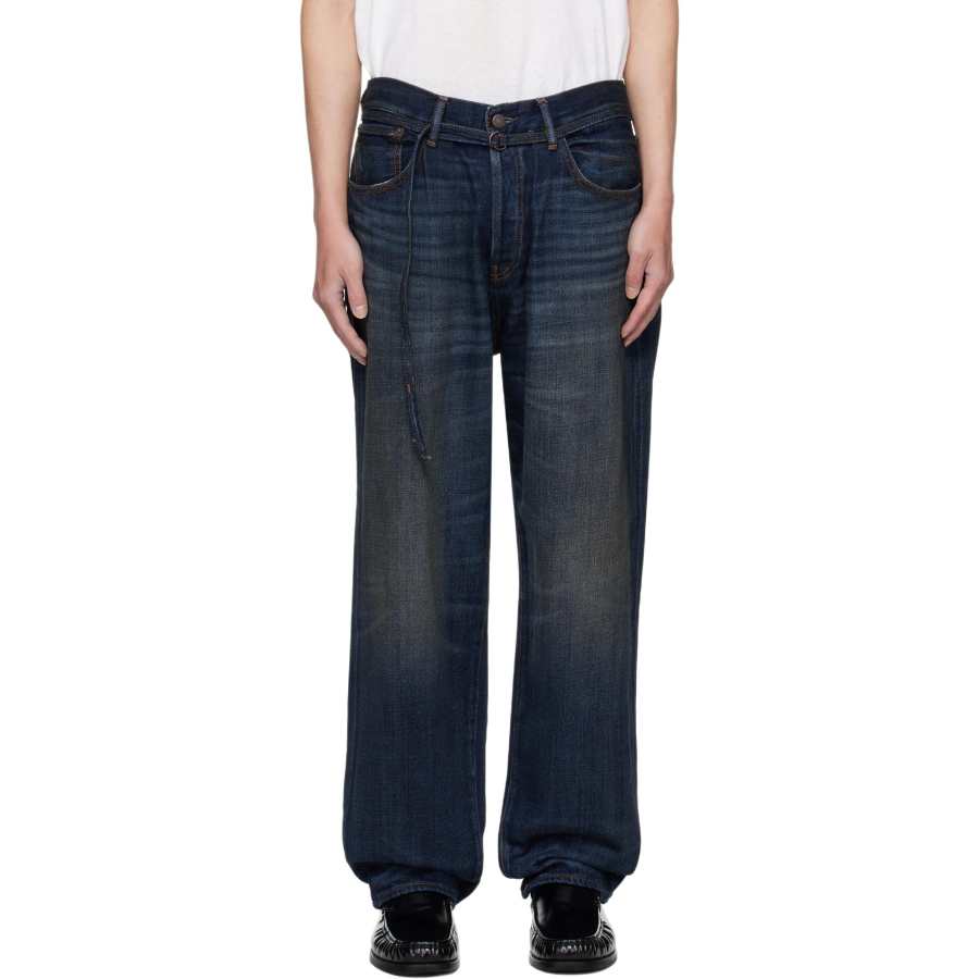 Acne Studios Acne Studios Jeans Unisex Marine Blue Moderate Other