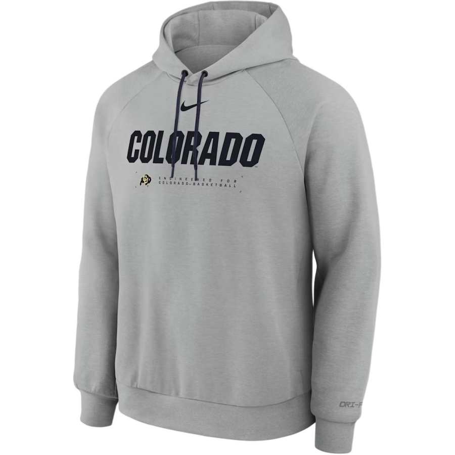 Nike Nike Colorado Buffaloes Nike Ncaa Men's Basketball Coaches' Pullover Hoodie