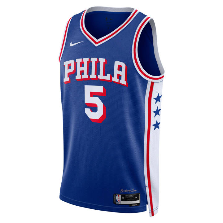 Nike Nike Philadelphia 76ers Basketball Jersey Unisex