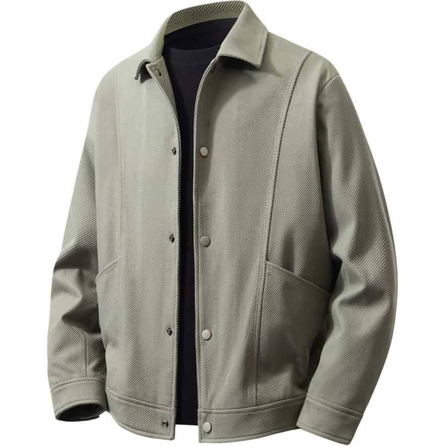 Hodo Hodo Jackets Men's Lapel Thickened
