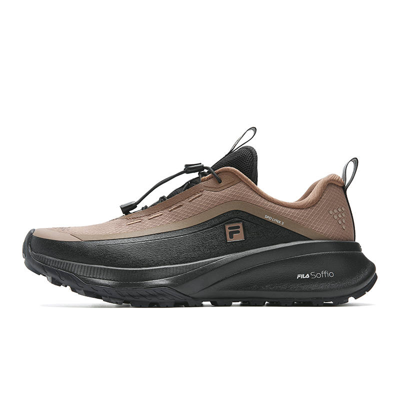 FILA LYNX3+ Cushioning Abrasion Resistant Coverage Lightweight Low top Outdoor Shoes Men's Gabimaru Brown