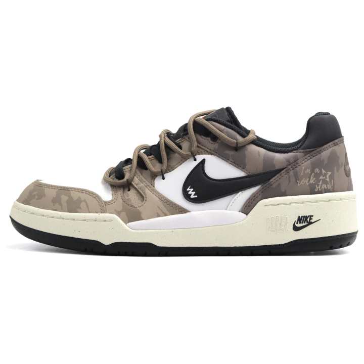 Nike Nike Full Force Nightfall Wave Lightweight Low top Skateboard Shoes Men's Brown Coffee