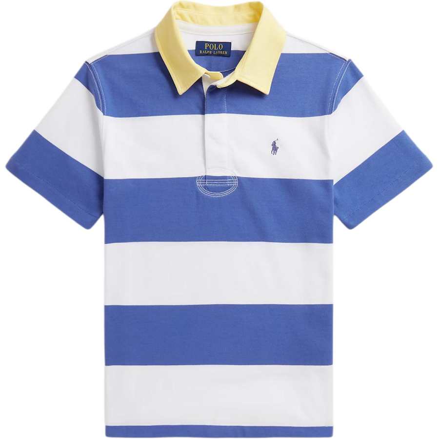 Polo Ralph Lauren Polo Shirt SS26 Blue White Multicolor Teenagers