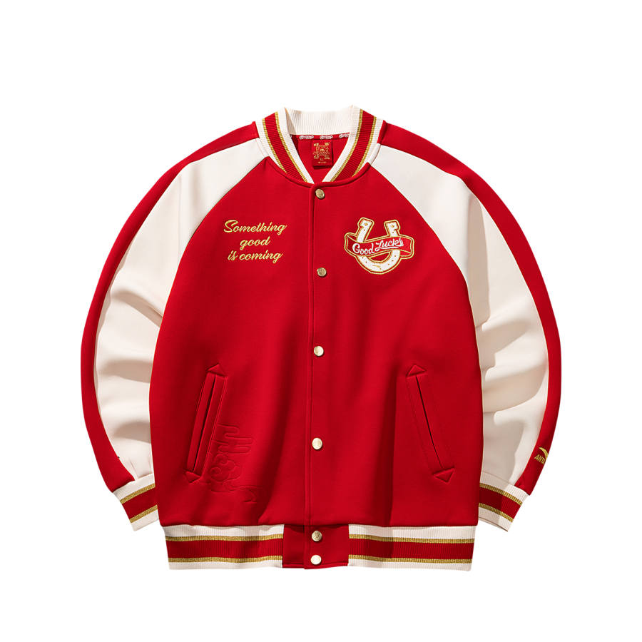 ANTA Anta Good Things Will Happen Jacket Men's Rich Red