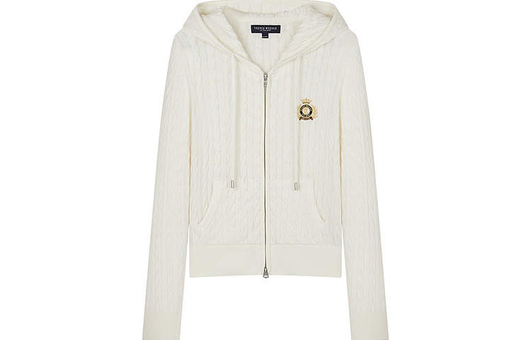 Teenie Weenie Knitwear Women's Hooded Moderate Cardigan