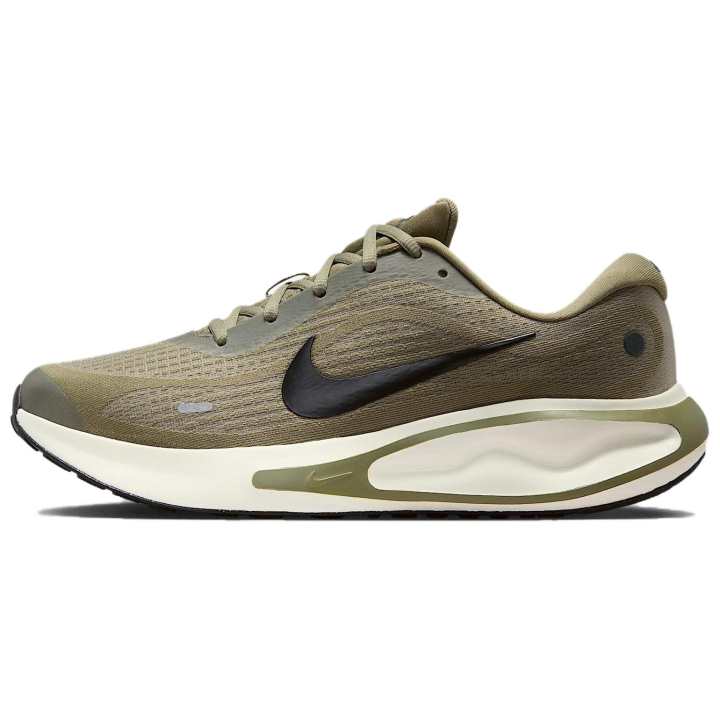 Nike Nike Journey Run Breathable Low top Running Shoes Men's Olive Green