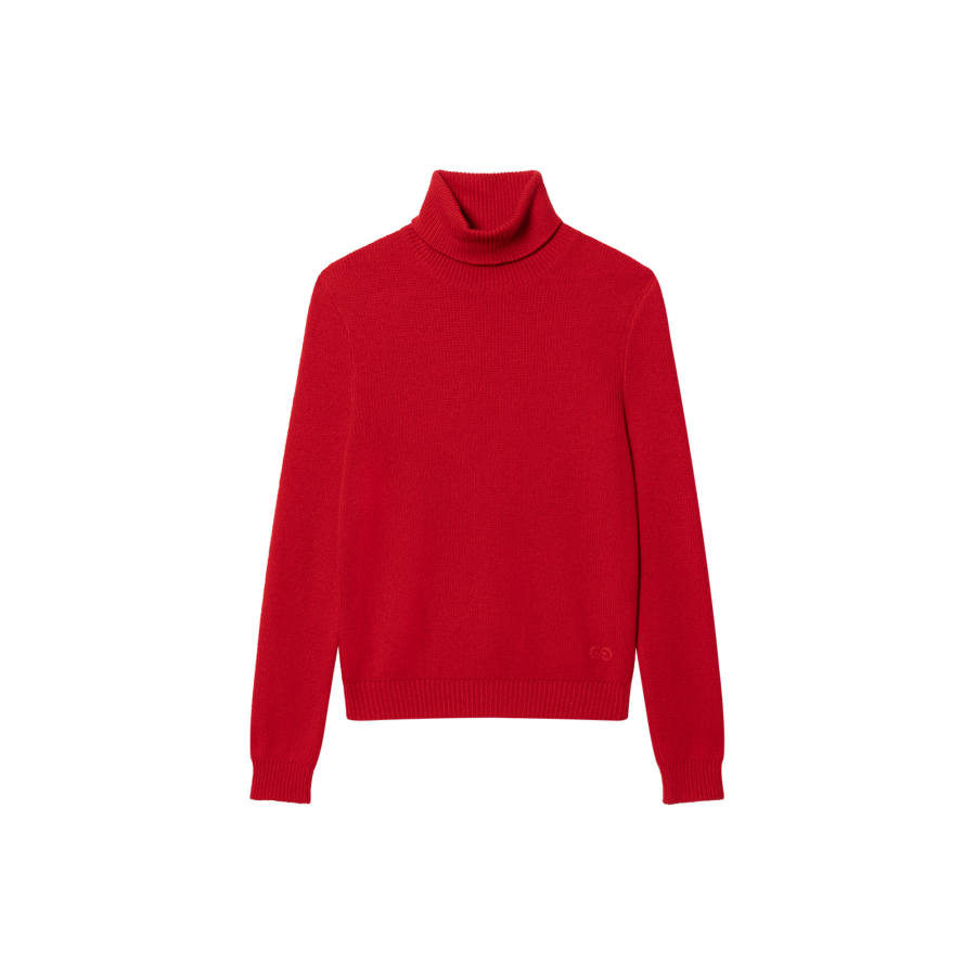 GUCCI GUCCI Sweaters Men's Red Turtleneck Moderate Other